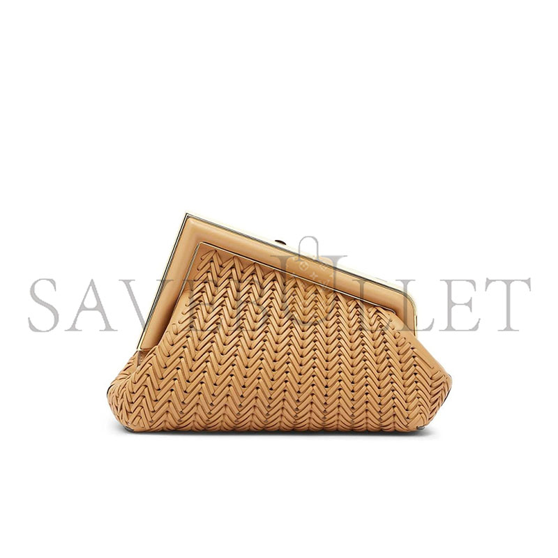 F**di first small bag fen9t776brw (26*18*9.5cm)